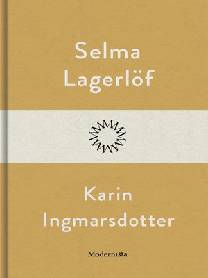 cover image of Karin Ingmarsdotter